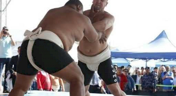 Сотрудник Таможни стал чемпионом турнира по сумо