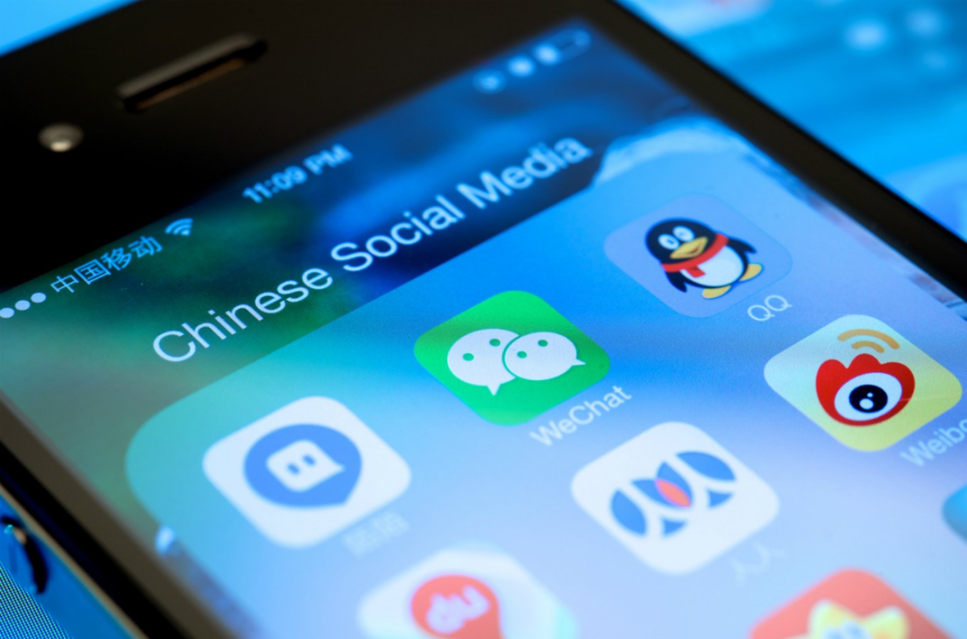 В Китае очень активно развиваются социальные сети